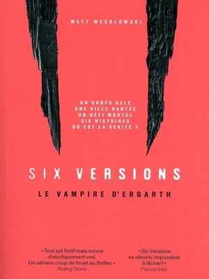 cover image of Le vampire d'Ergath
